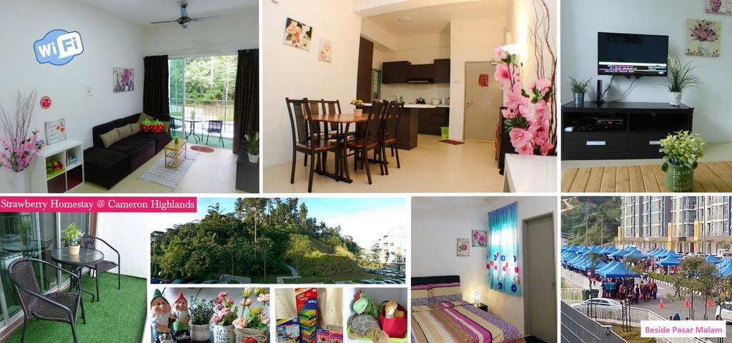Strawberry Homestay Cameron Highlands Exteriör bild